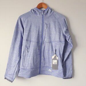 NWT Trespass L Airtrap Performance Fleece Hoodie